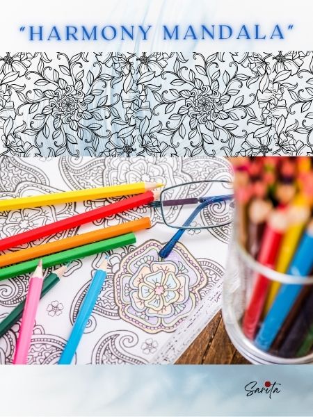 Harmony Mandala (Mandala Series - Part 3) - Printable Digital Book