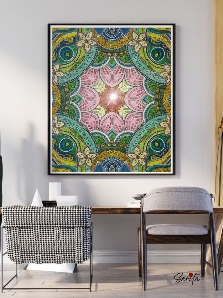 Harmony Mandala (Mandala Series - Part 3) - Printable Digital Book