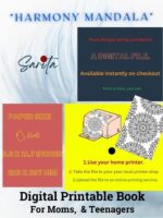 Harmony Mandala (Mandala Series - Part 3) - Printable Digital Book