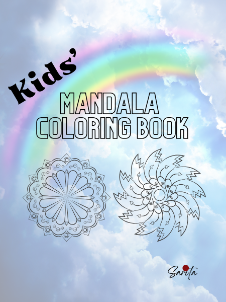 Rainbow Mandala (Mandala Series) - Part 1 - Printable Digital Book