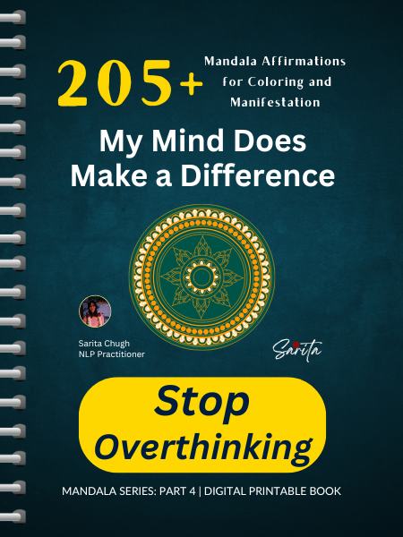 My Mind does Make A Difference (Mandala Series- Part 4) – Printable Digital Book