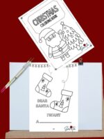 Merry Christmas and New Year Coloring Book - Joyful Seasons (Printable Digital Book)