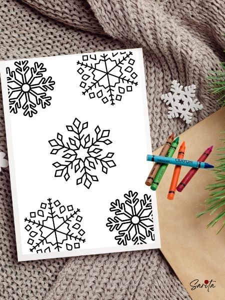 Merry Christmas and New Year Coloring Book - Joyful Seasons (Printable Digital Book)