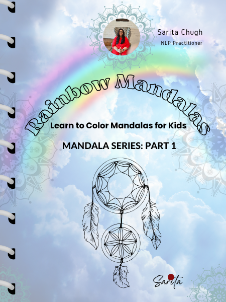Rainbow Mandala (Mandala Series) - Part 1 - Printable Digital Book