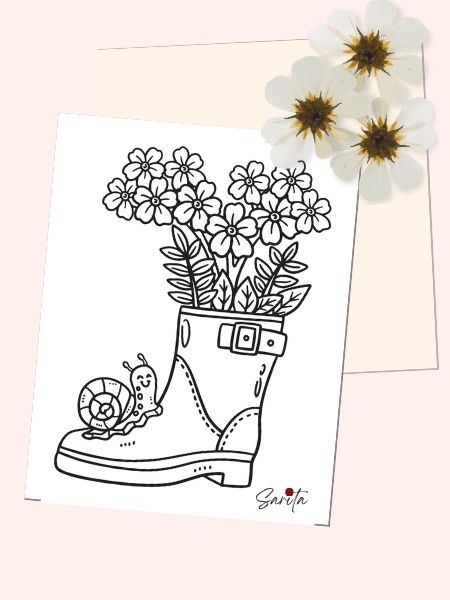 Flower Funland (Printable Digital Book)