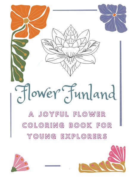 Flower Funland (Printable Digital Book)