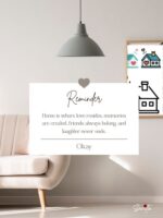 Home Sweet Home (Printable Digital Book)