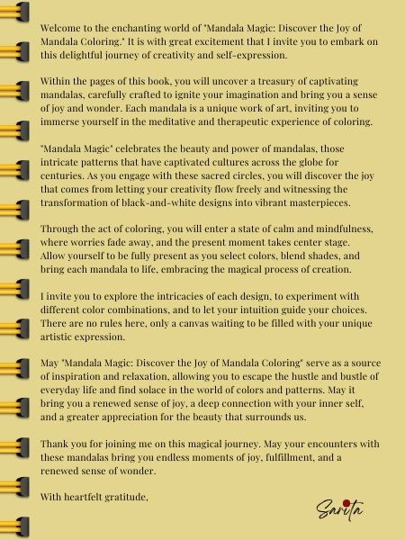 Mandala Magic (Mandala Series - Part 2) - Printable Digital Book