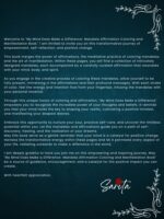 My Mind does Make A Difference (Mandala Series- Part 4) – Printable Digital Book