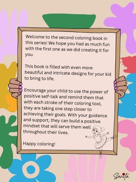 My Kid's Second Coloring Book (Printable Digital Book)