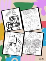 My Kid's Second Coloring Book (Printable Digital Book)