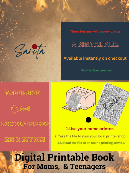 Soul Strokes Mandalas ( Mandala Series - Part 5) – Printable Digital Book